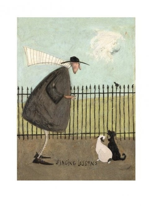 Kunstdruck Sam Toft - Singing Lessons, 60 × 80 cm