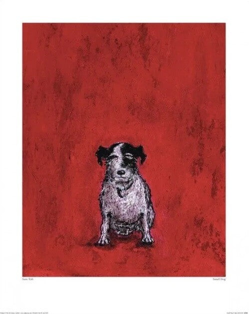 Kunstdruck Hund, 40 × 50 cm