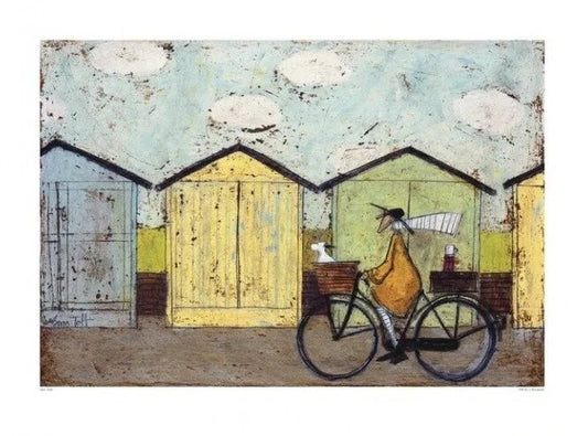 Kunstdruck Sam Toft - Off For A Breakfast, 80 × 60 cm