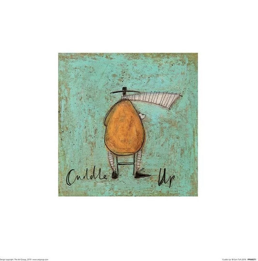 Kunstdruck Sam Toft - Cuddle Up, 40 × 40 cm
