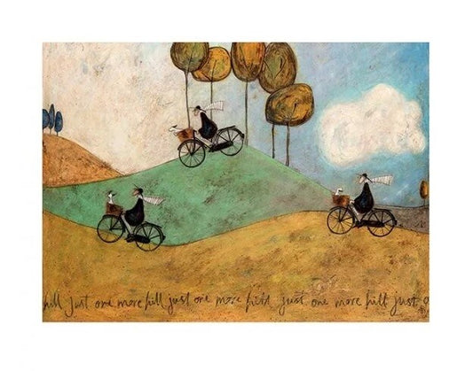 Kunstdruck Sam Toft - Just One More Hill, 50 × 40 cm