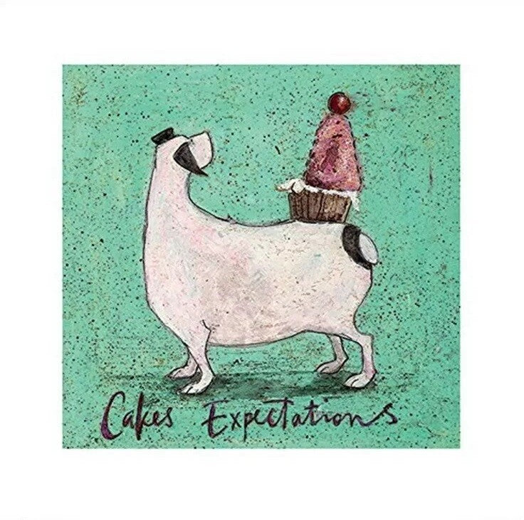 Kunstdruck Sam Toft - Cakes, 40 × 40 cm