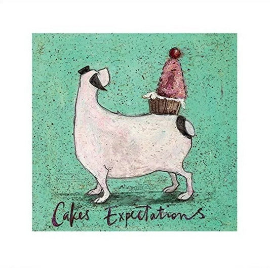 Kunstdruck Sam Toft - Cakes, 40 × 40 cm