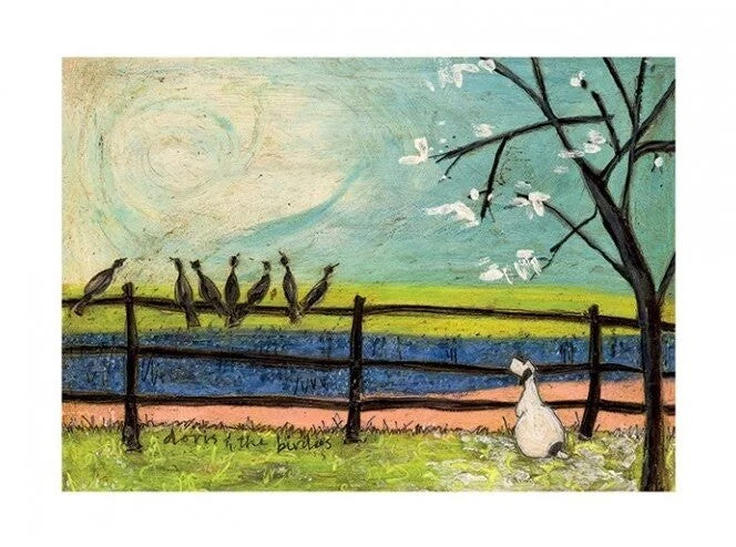 Kunstdruck Sam Toft - Doris and the Birdies, 80 × 60 cm
