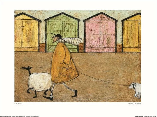 Kunstdruck Sam Toft - Along the Prom, 30 × 40 cm