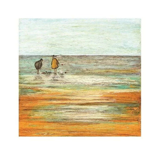Kunstdruck Sam Toft - Sandcastle Progress Report, 40 × 40 cm