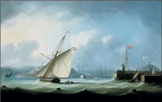 Kunstdruck Leith Harbour, Navi, 30 × 24 cm