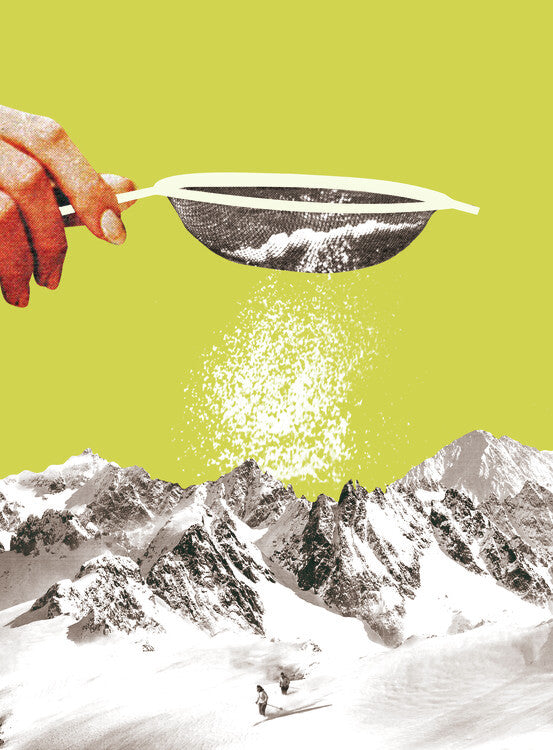 Leinwand Poster, Bilder Powder Days, Circular Concepts, 65 × 90 cm