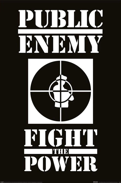 Public Enemy - Fight the Power Poster, Plakat, 61 × 91.5 cm