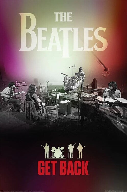 The Beatles - Get Back Poster, Plakat, 61 × 91.5 cm