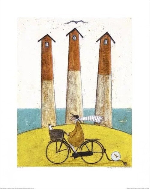 Kunstdruck Sam Toft - The Square, The Round And The Arched, 40 × 50 cm