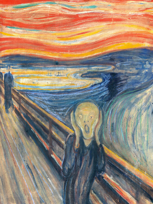 The Scream, 1893, Edvard Munch Poster, Plakat, 30 × 40 cm