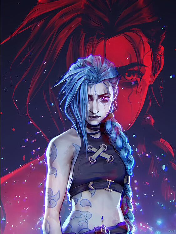 Leinwand Poster, Bilder Legendary girl, 60 × 80 cm