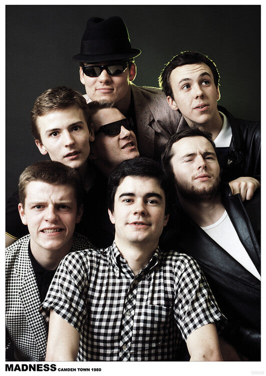 Madness - Camden 80 Poster, Plakat, 59.4 × 84.1 cm