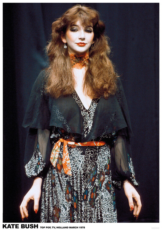 Kate Bush - Top Pop 1978 Poster, Plakat, 59.4 × 84.1 cm
