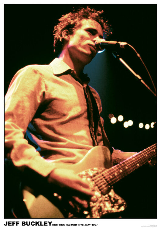 Jeff Buckley - NYC 1997 Poster, Plakat, 59.4 × 84.1 cm