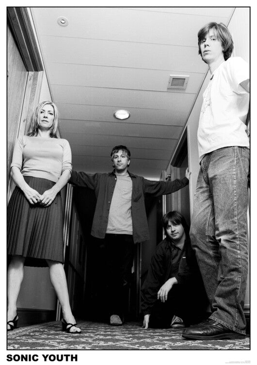 Sonic Youth - Amsterdam Poster, Plakat, 59.4 × 84.1 cm