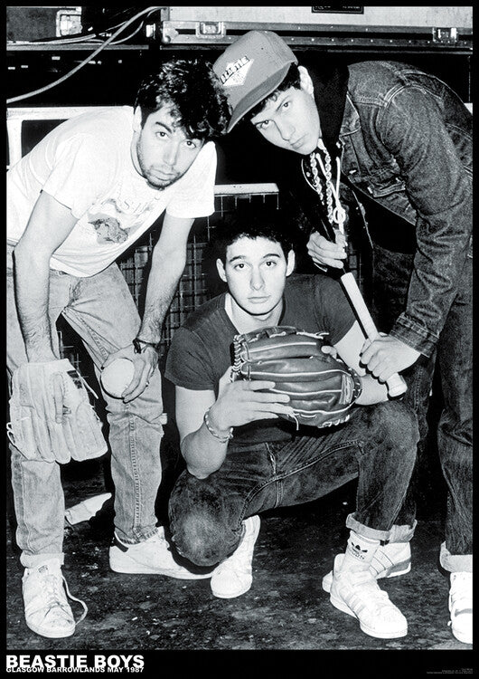 Beastie Boys - Glasgow Barrowlands 1987 Poster, Plakat, 59.4 × 84.1 cm