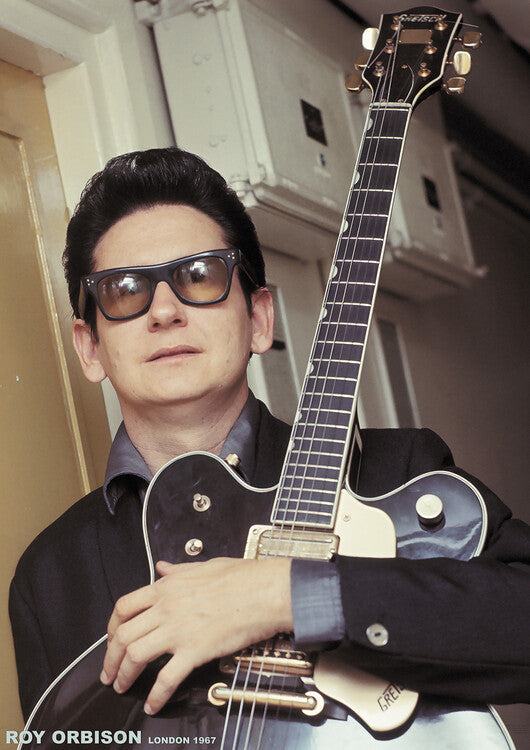 Roy Orbison - Colour with Gretsch London 1967 Poster, Plakat, 59.4 × 84.1 cm