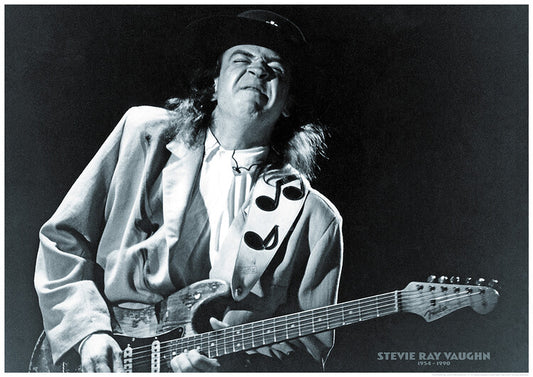Stevie Ray Vaughan - 1954-1990 Poster, Plakat, 84.1 × 59.4 cm