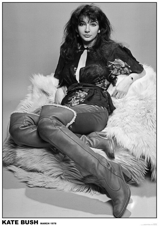 Kate Bush - London March 1978 Poster, Plakat, 59.4 × 84.1 cm