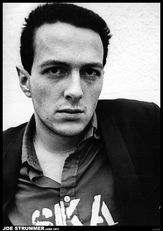 The Clash / Joe Strummer - Ska 1977 Poster, Plakat, 59.4 × 84.1 cm