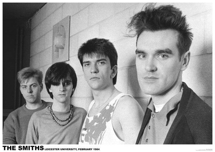 The Smiths - Leicester Uni 1984 Poster, Plakat, 84.1 × 59.4 cm