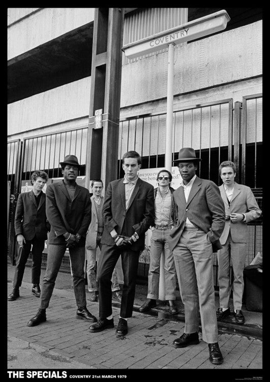 Specials - Coventry 1979 Poster, Plakat, 59.4 × 84.1 cm