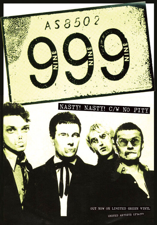 999 - Nasty Nasty Poster, Plakat, 59.4 × 84.1 cm