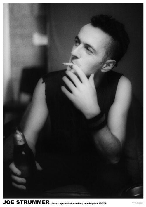 The Clash / Joe Strummer - L.A. Palladium 82 Poster, Plakat, 59.4 × 84.1 cm