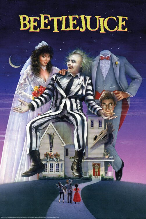 Beetlejuice Poster, Plakat, 61 × 91.5 cm