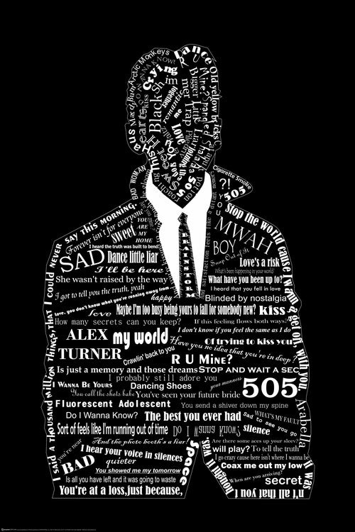 Arctic Monkeys Poster, Plakat, 61 × 91.5 cm