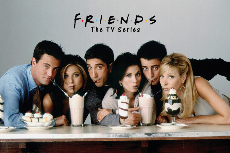 Friends - Milkshake Poster, Plakat, 91.5 × 61 cm