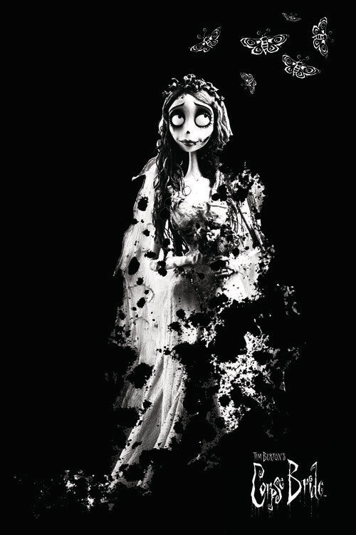 Leinwand Poster, Bilder Corpse Bride - Emily, 60 × 90 cm
