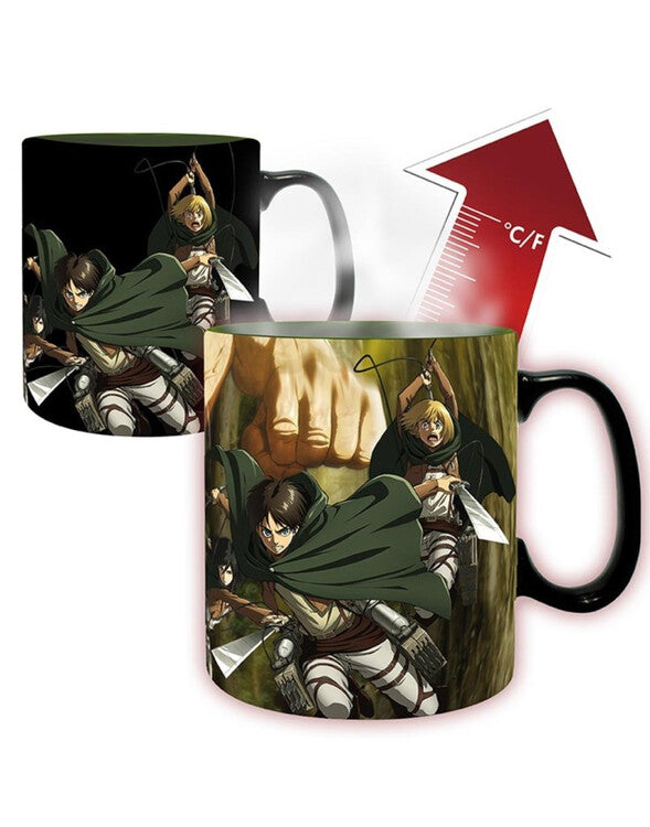 Wechseltasse Attack on Titan - Titan Eren, 0,46 l