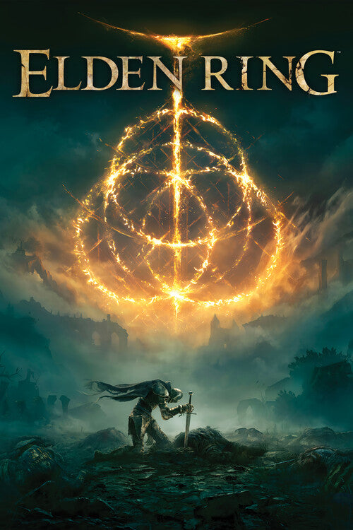 Leinwand Poster, Bilder Elden Ring - Battlefield of the Fallen, 60 × 90 cm