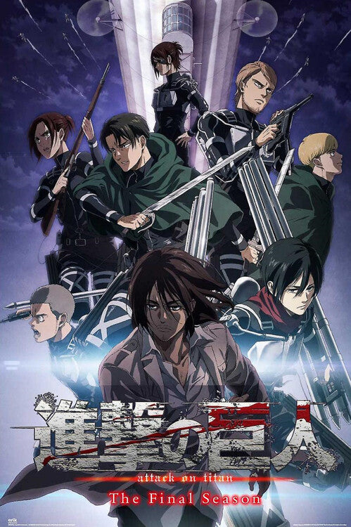 Attack on Titan - The Final Season Poster, Plakat, 61 × 91.5 cm