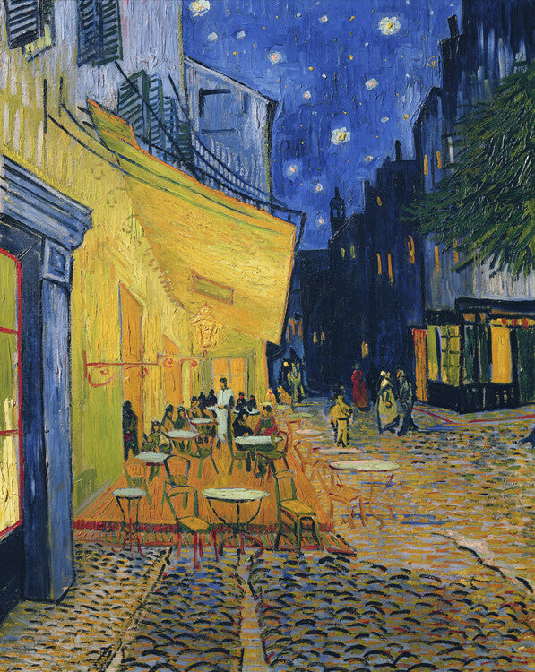 Caféterrasse am Abend, Vincent van Gogh Poster, Plakat, 30 × 40 cm