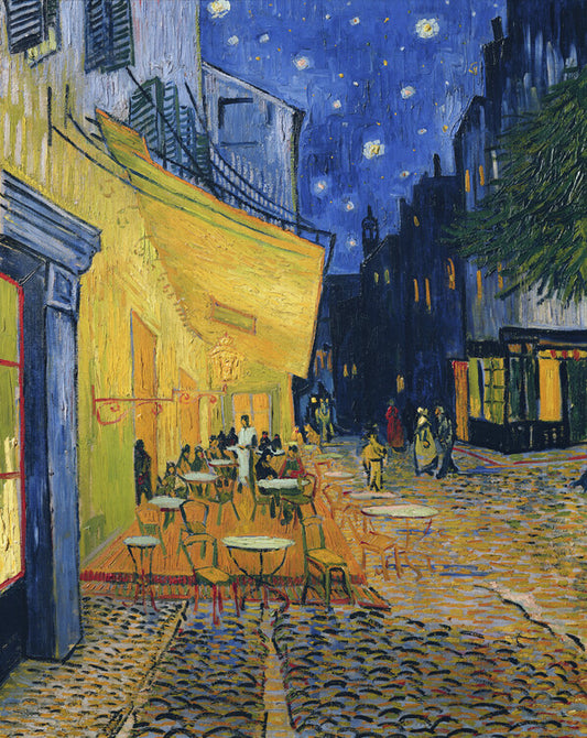 Caféterrasse am Abend, Vincent van Gogh Poster, Plakat, 30 × 40 cm