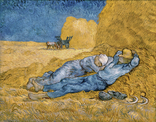 Die Siesta, Vincent van Gogh Poster, Plakat, 40 × 30 cm