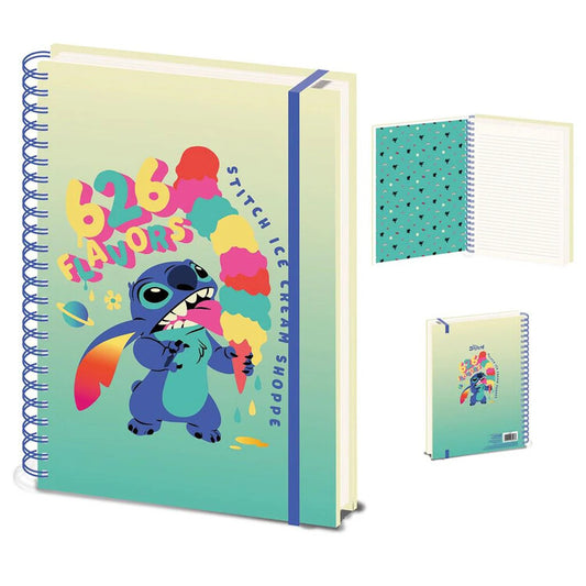 Notizbuch Lilo & Stitch - 626 Flavours, A4