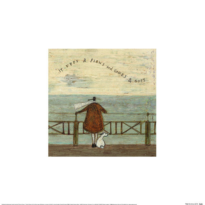 Kunstdruck Sam Toft - It Ebbs & Flows And Comes & Goes..., 30 × 30 cm