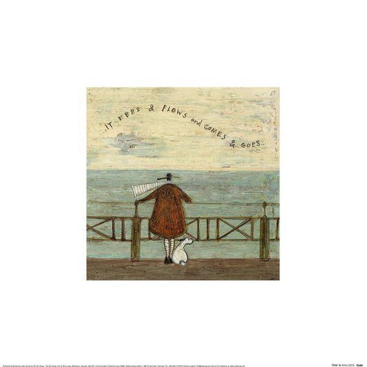 Kunstdruck Sam Toft - It Ebbs & Flows And Comes & Goes..., 30 × 30 cm
