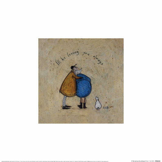 Kunstdruck Sam Toft - I'Ll Be Loving You Always, 30 × 30 cm