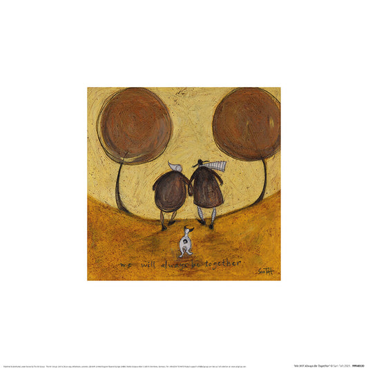 Kunstdruck Sam Toft - We Will Always Be Together, 30 × 30 cm