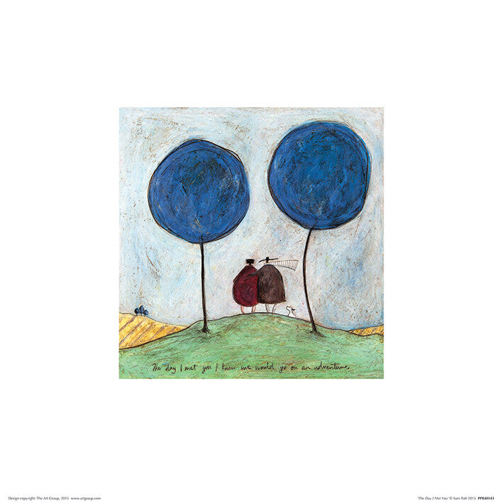 Kunstdruck Sam Toft - The Day I Met You, 30 × 30 cm