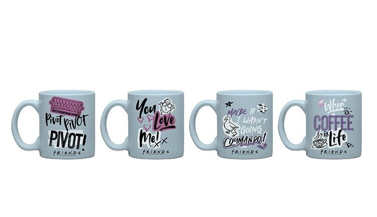 Tasse Espresso Friends - Doodle, (4x) 0,11 l