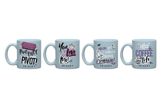 Tasse Espresso Friends - Doodle, (4x) 0,11 l