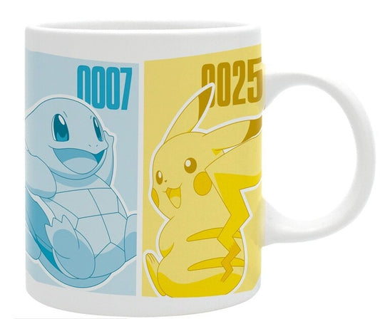 Tasse Pokemon - Pikachu & Kanto Starters, 0,32 l
