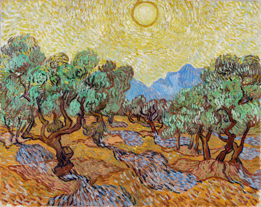 Olive Trees (1889), Vincent van Gogh Poster, Plakat, 40 × 30 cm